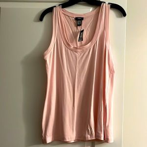 Brand new with tags light pink relaxed soft Express tank